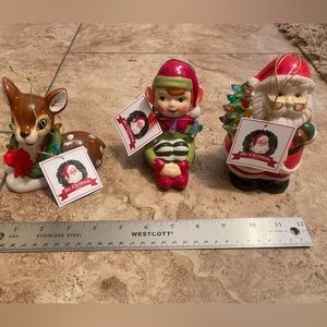 Mr. Christmas Mini Nostalgic Figurines - NWT!!